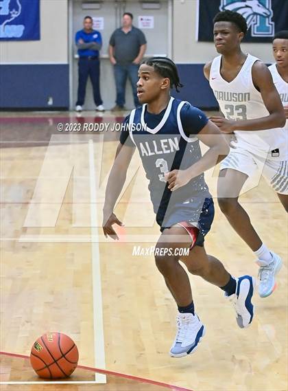 Thumbnail 1 in Allen vs. Dawson (McDonald's Texas Invitational) photogallery.
