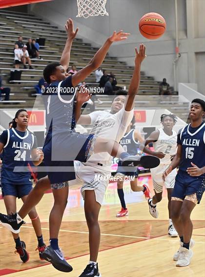 Thumbnail 1 in Allen vs. Dawson (McDonald's Texas Invitational) photogallery.