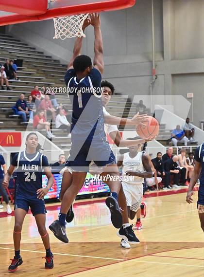 Thumbnail 3 in Allen vs. Dawson (McDonald's Texas Invitational) photogallery.