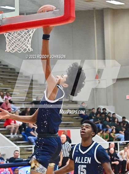Thumbnail 3 in Allen vs. Dawson (McDonald's Texas Invitational) photogallery.