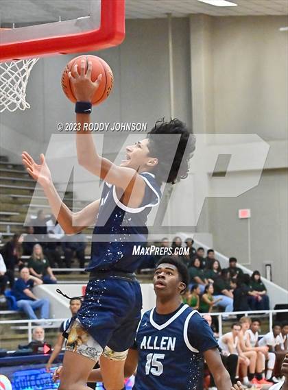 Thumbnail 2 in Allen vs. Dawson (McDonald's Texas Invitational) photogallery.