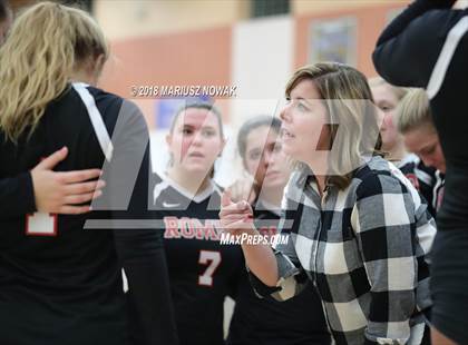 Thumbnail 2 in Romeo @ Adams (MHSAA District Playoff) photogallery.