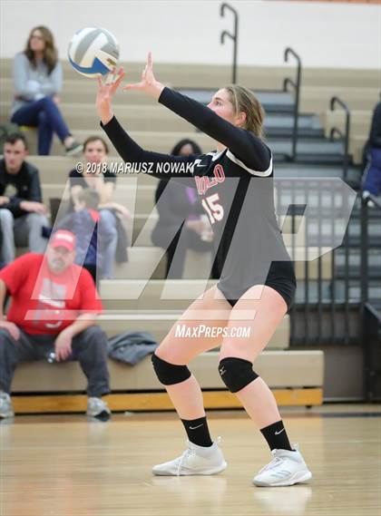 Thumbnail 2 in Romeo @ Adams (MHSAA District Playoff) photogallery.