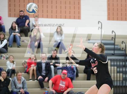 Thumbnail 1 in Romeo @ Adams (MHSAA District Playoff) photogallery.