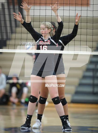 Thumbnail 3 in Romeo @ Adams (MHSAA District Playoff) photogallery.