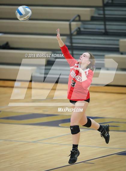 Thumbnail 3 in Romeo @ Adams (MHSAA District Playoff) photogallery.