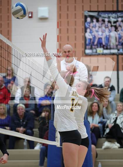 Thumbnail 1 in Romeo @ Adams (MHSAA District Playoff) photogallery.