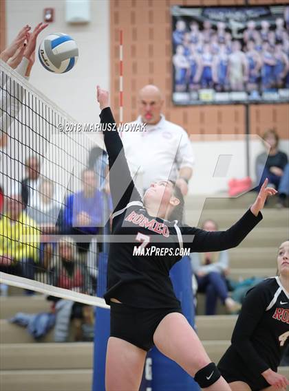 Thumbnail 2 in Romeo @ Adams (MHSAA District Playoff) photogallery.