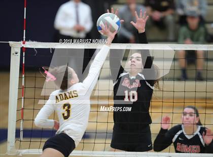 Thumbnail 1 in Romeo @ Adams (MHSAA District Playoff) photogallery.