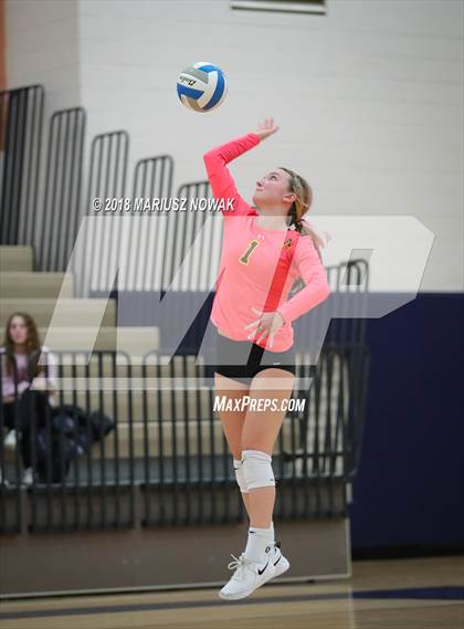 Thumbnail 2 in Romeo @ Adams (MHSAA District Playoff) photogallery.