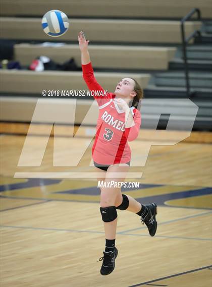 Thumbnail 2 in Romeo @ Adams (MHSAA District Playoff) photogallery.