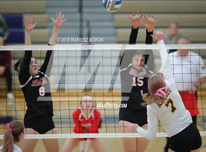 Thumbnail 2 in Romeo @ Adams (MHSAA District Playoff) photogallery.