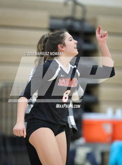 Thumbnail 2 in Romeo @ Adams (MHSAA District Playoff) photogallery.