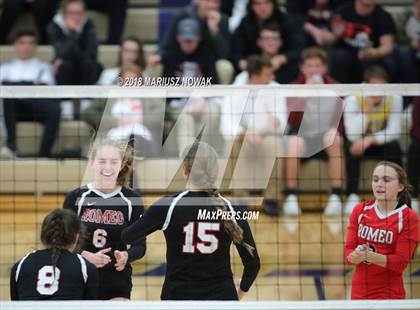Thumbnail 2 in Romeo @ Adams (MHSAA District Playoff) photogallery.