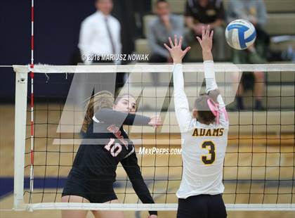Thumbnail 1 in Romeo @ Adams (MHSAA District Playoff) photogallery.