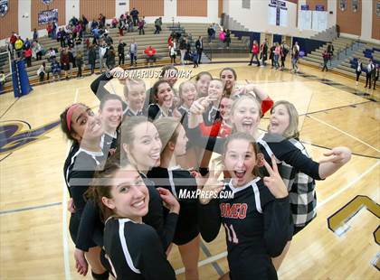 Thumbnail 1 in Romeo @ Adams (MHSAA District Playoff) photogallery.