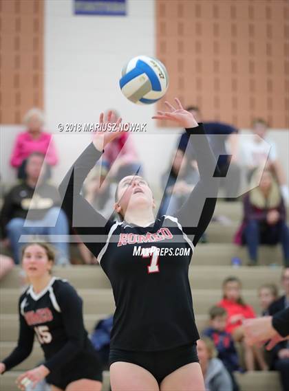 Thumbnail 1 in Romeo @ Adams (MHSAA District Playoff) photogallery.