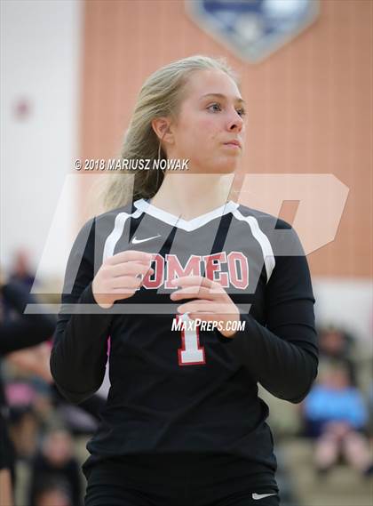 Thumbnail 2 in Romeo @ Adams (MHSAA District Playoff) photogallery.