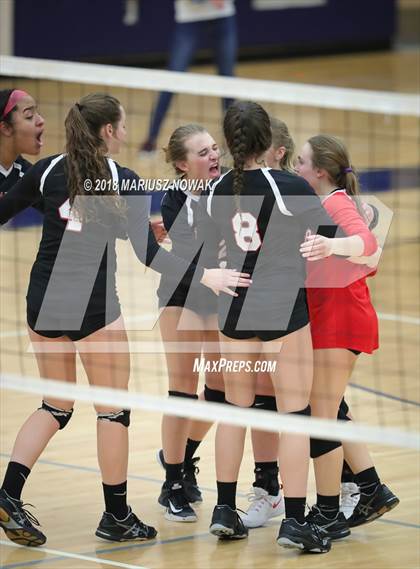 Thumbnail 1 in Romeo @ Adams (MHSAA District Playoff) photogallery.