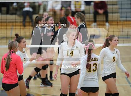 Thumbnail 3 in Romeo @ Adams (MHSAA District Playoff) photogallery.