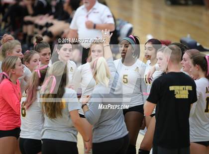 Thumbnail 1 in Romeo @ Adams (MHSAA District Playoff) photogallery.