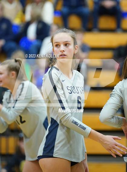 Thumbnail 3 in Marian vs. Grosse Pointe South (MHSAA Regional Final) photogallery.