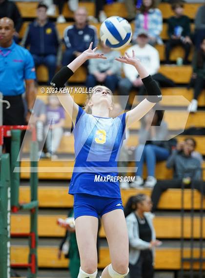 Thumbnail 3 in Marian vs. Grosse Pointe South (MHSAA Regional Final) photogallery.