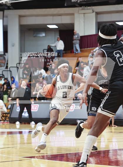 Thumbnail 2 in La Lumiere vs. Sunrise Christian Academy (Spalding Hoophall Classic) photogallery.