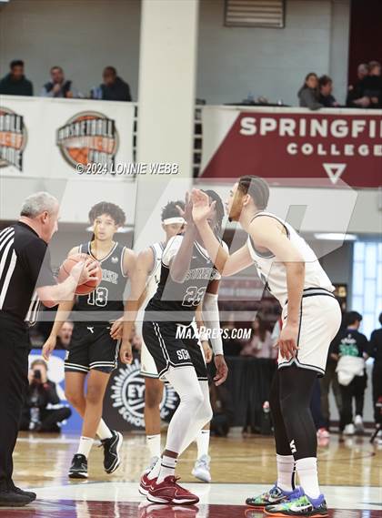 Thumbnail 1 in La Lumiere vs. Sunrise Christian Academy (Spalding Hoophall Classic) photogallery.