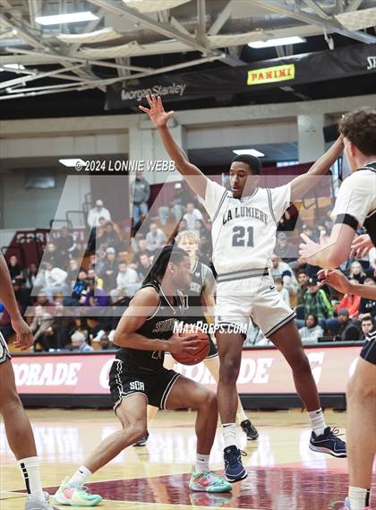 Thumbnail 2 in La Lumiere vs. Sunrise Christian Academy (Spalding Hoophall Classic) photogallery.