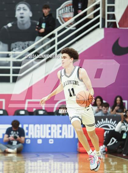 Thumbnail 3 in La Lumiere vs. Sunrise Christian Academy (Spalding Hoophall Classic) photogallery.