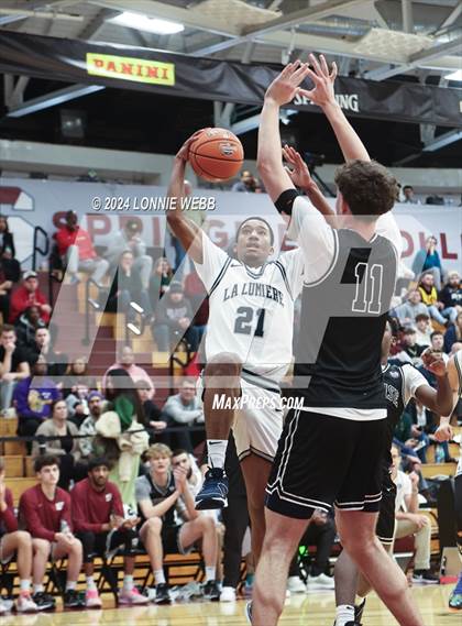 Thumbnail 3 in La Lumiere vs. Sunrise Christian Academy (Spalding Hoophall Classic) photogallery.