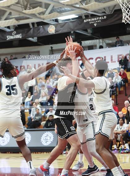 Thumbnail 3 in La Lumiere vs. Sunrise Christian Academy (Spalding Hoophall Classic) photogallery.
