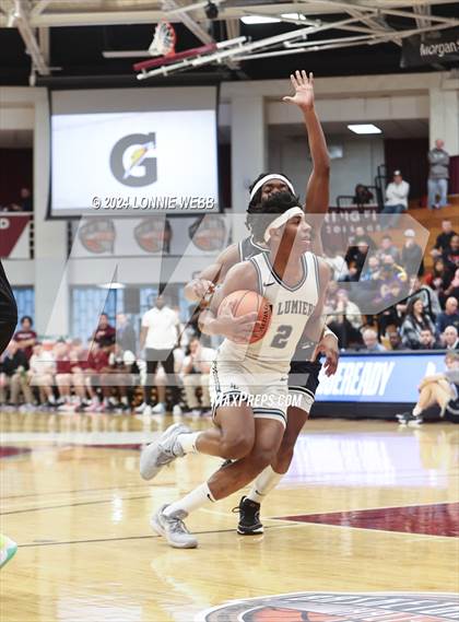 Thumbnail 3 in La Lumiere vs. Sunrise Christian Academy (Spalding Hoophall Classic) photogallery.