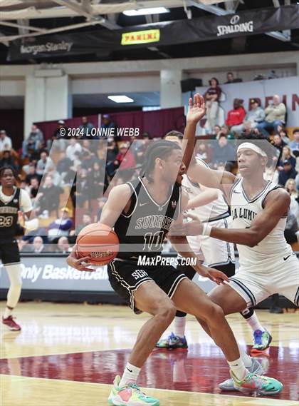 Thumbnail 1 in La Lumiere vs. Sunrise Christian Academy (Spalding Hoophall Classic) photogallery.