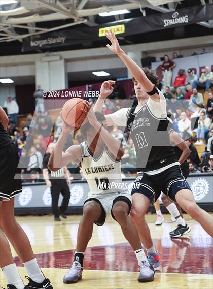 Thumbnail 1 in La Lumiere vs. Sunrise Christian Academy (Spalding Hoophall Classic) photogallery.