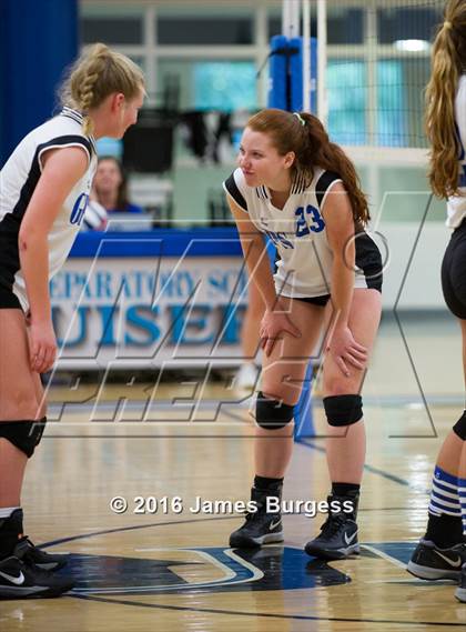 Thumbnail 3 in Girls Prep vs Soddy Daisy photogallery.