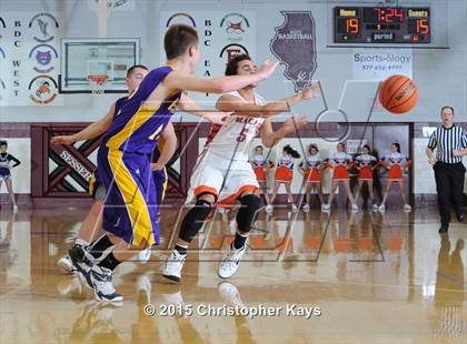Thumbnail 1 in New Athens vs. Christopher (Sesser-Valier Holiday Tournament) photogallery.