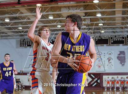Thumbnail 2 in New Athens vs. Christopher (Sesser-Valier Holiday Tournament) photogallery.