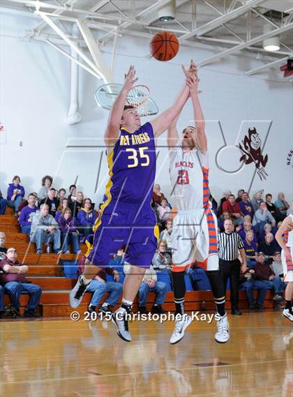 Thumbnail 3 in New Athens vs. Christopher (Sesser-Valier Holiday Tournament) photogallery.