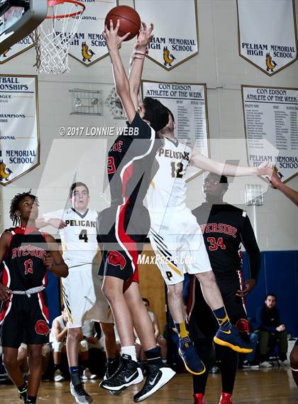 Thumbnail 2 in Riverside vs Pelham (Section 1 Class A Outbracket) photogallery.