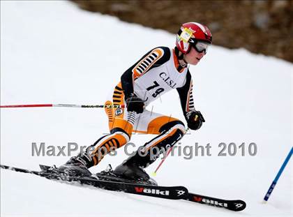 Thumbnail 2 in Connecticuit Interscholastic Ski League Finals (Shoot Out  - Team Ridgfield) photogallery.