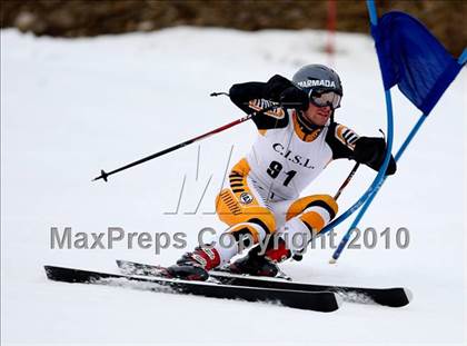 Thumbnail 1 in Connecticuit Interscholastic Ski League Finals (Shoot Out  - Team Ridgfield) photogallery.