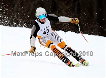 Thumbnail 1 in Connecticuit Interscholastic Ski League Finals (Shoot Out  - Team Ridgfield) photogallery.