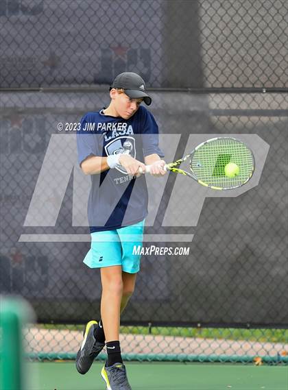 Thumbnail 3 in UIL Team Tennis 5A Semifinal photogallery.