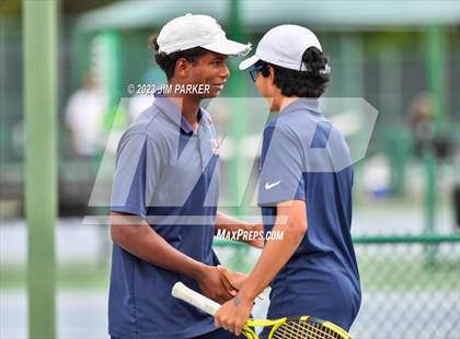 Thumbnail 1 in UIL Team Tennis 5A Semifinal photogallery.
