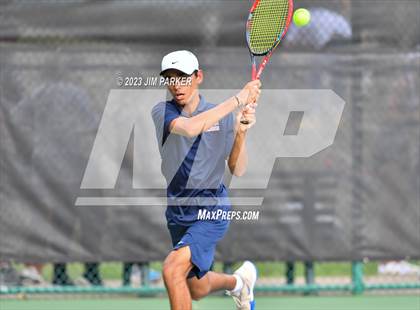 Thumbnail 3 in UIL Team Tennis 5A Semifinal photogallery.