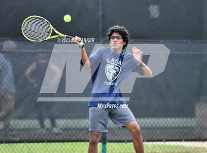 Thumbnail 1 in UIL Team Tennis 5A Semifinal photogallery.