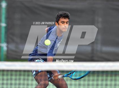 Thumbnail 3 in UIL Team Tennis 5A Semifinal photogallery.
