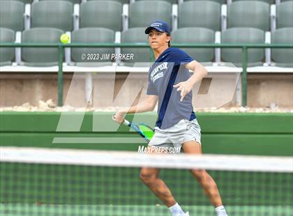 Thumbnail 3 in UIL Team Tennis 5A Semifinal photogallery.
